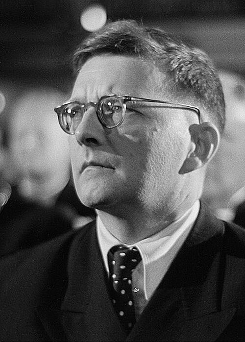 Portrait of Dimitri Shostakovich