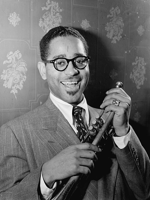 Portrait of Dizzy Gillespie