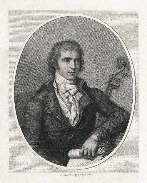 Portrait of Domenico Dragonetti