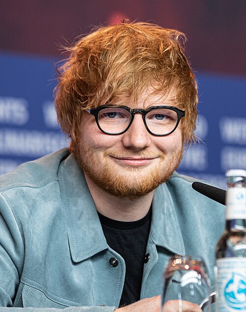 Portrait of Ed Sheeran
