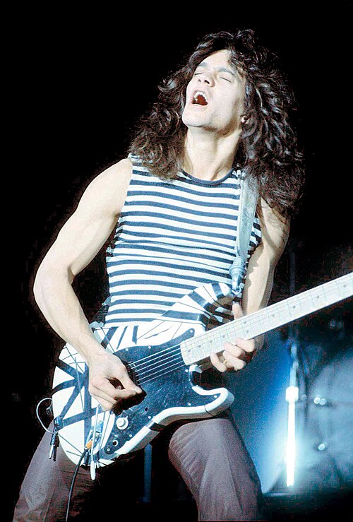 Portrait of Eddie Van Halen