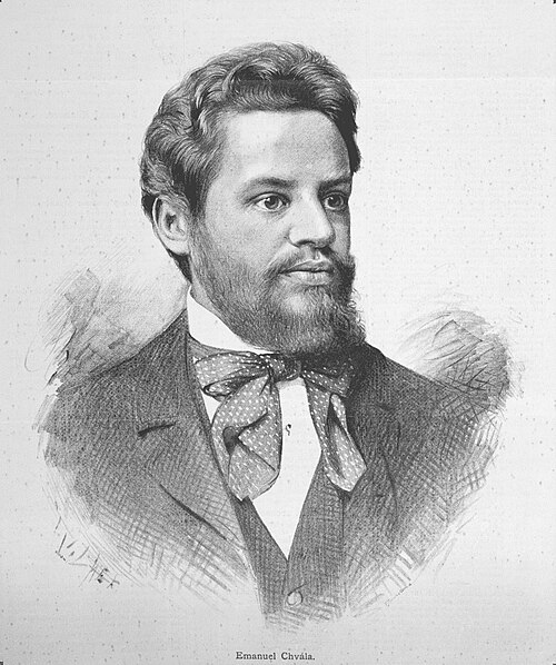 Portrait of Emanuel Chvála