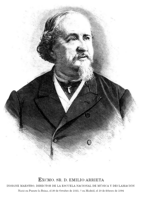 Portrait of Emilio Arrieta