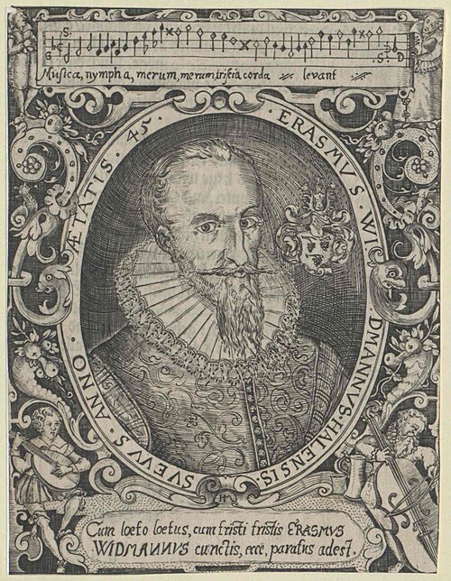 Portrait of Erasmus Widmann