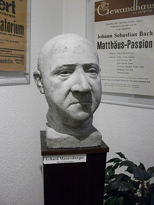 Portrait of Erhard Mauersberger
