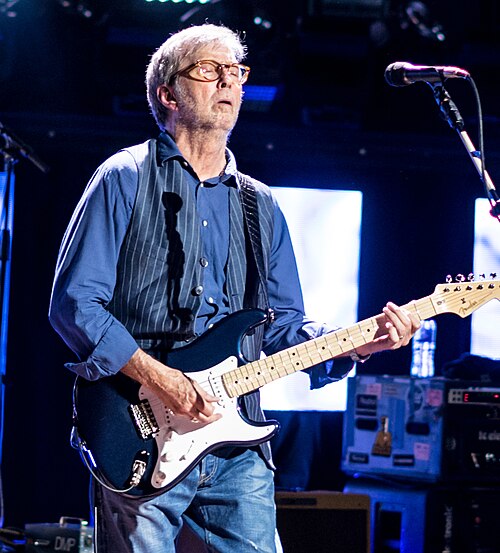 Portrait of Eric Clapton