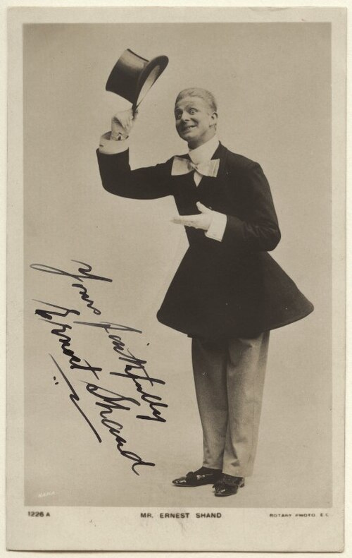 Portrait of Ernest Shand