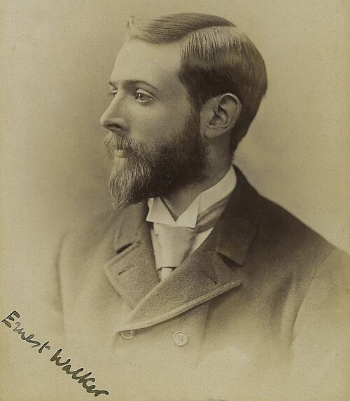 Portrait of Ernest Walker