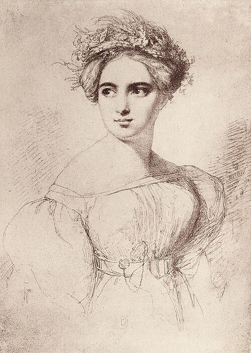 Portrait of Fanny Mendelssohn Hensel
