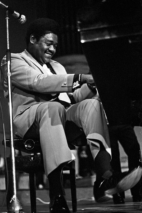 Portrait of Fats Domino