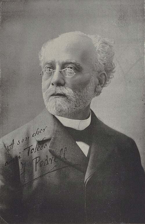 Portrait of Felipe Pedrell