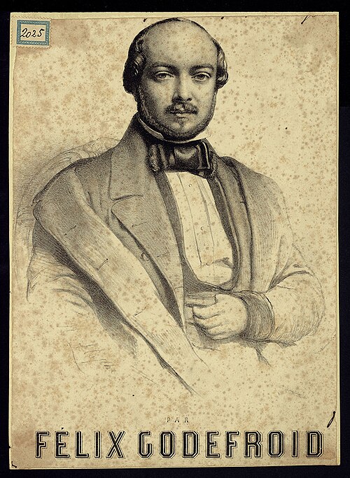 Portrait of Félix Godefroid
