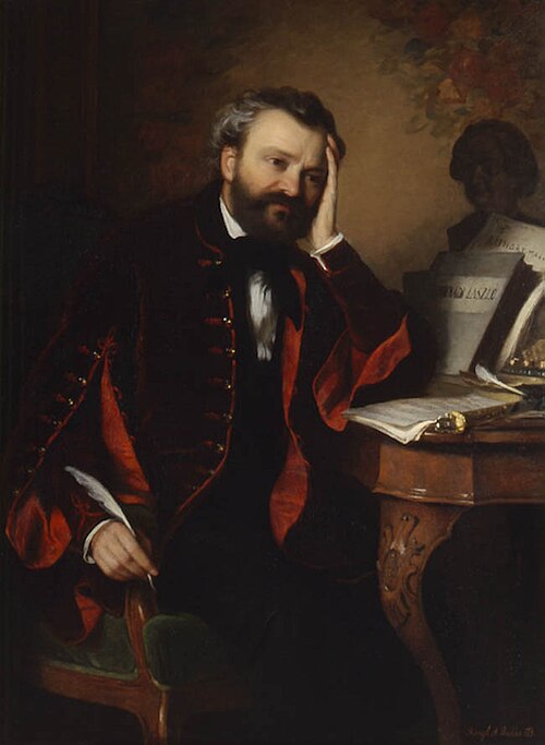 Portrait of Ferenc Erkel