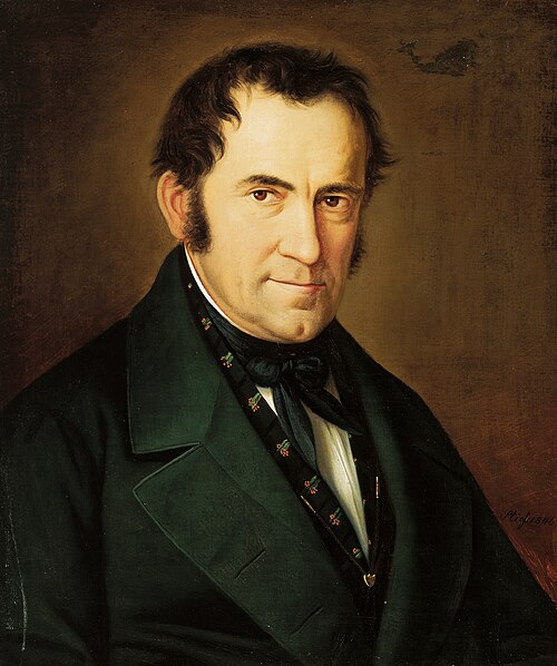 Portrait of Franz Gruber
