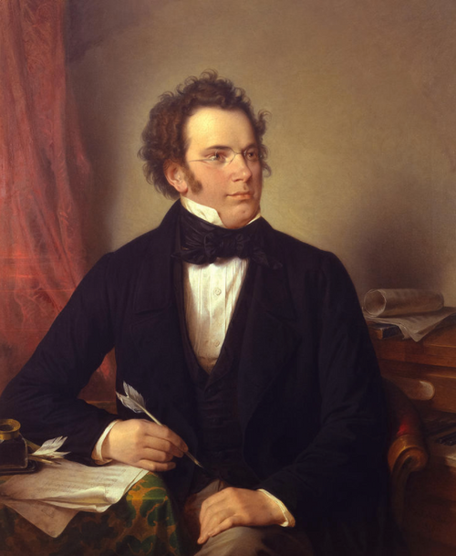 Portrait of Franz Schubert