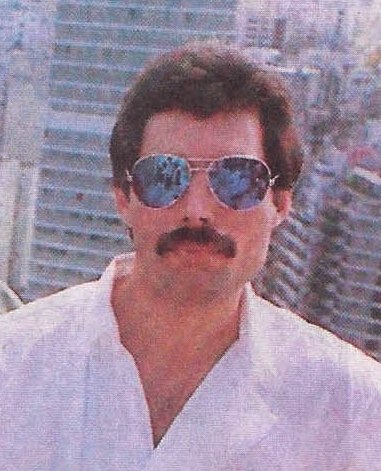 Portrait of Freddie Mercury