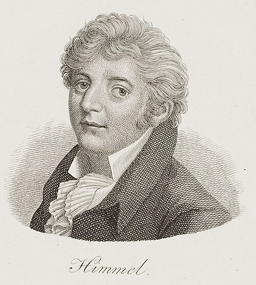 Portrait of Friedrich Heinrich Himmel