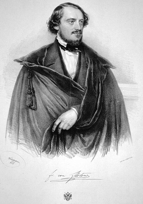 Portrait of Friedrich von Flotow
