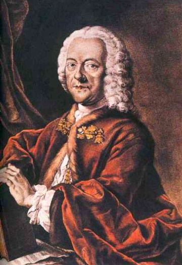 Portrait of G. P. Telemann