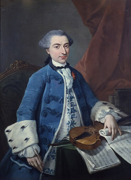 Portrait of Gaetano Pugnani