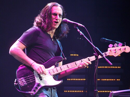 Portrait of Geddy Lee
