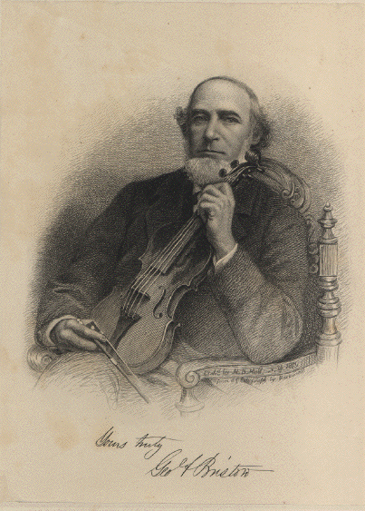 Portrait of George Frederick Bristow