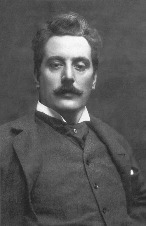 Portrait of Giacomo Puccini