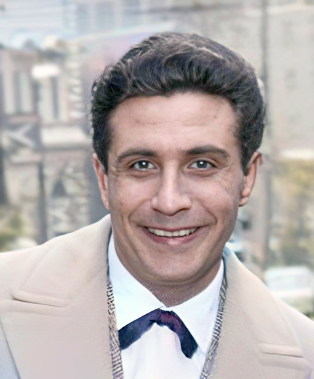 Portrait of Gilbert Becaud