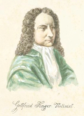 Portrait of Gottfried Finger