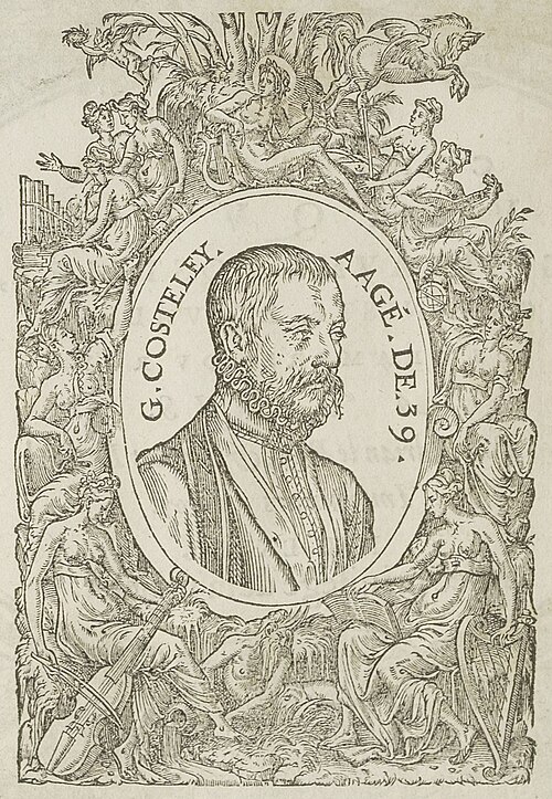 Portrait of Guillaume Costeley