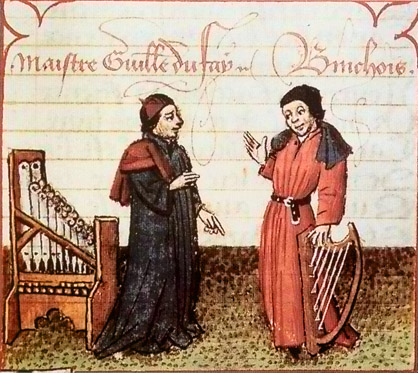 Portrait of Guillaume Dufay