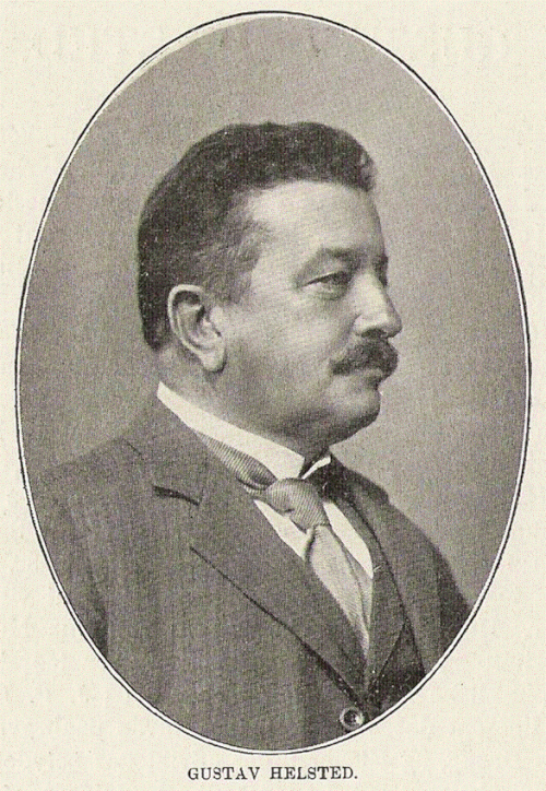 Portrait of Gustav Helsted