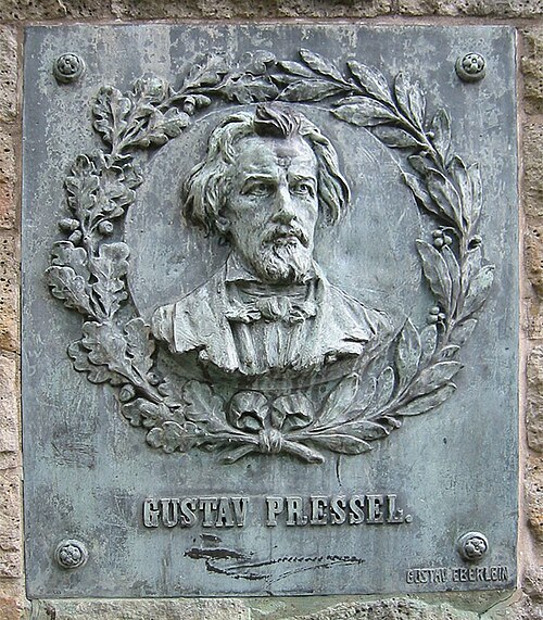 Portrait of Gustav Pressel