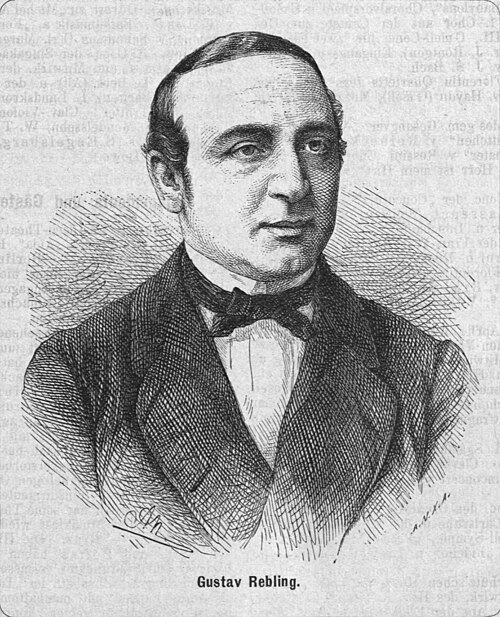 Portrait of Gustav Rebling