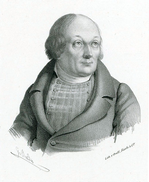 Portrait of Hans Georg Nägeli