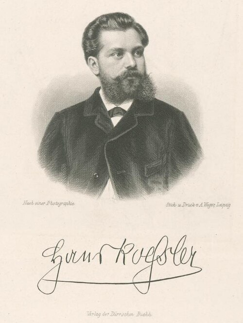 Portrait of Hans Koessler