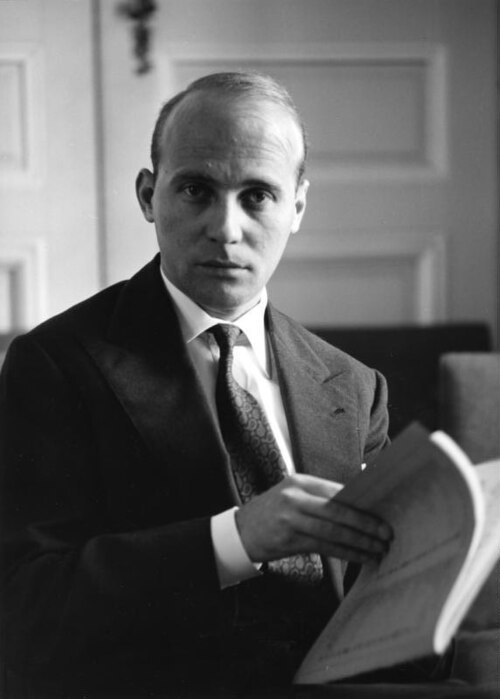 Portrait of Hans Werner Henze