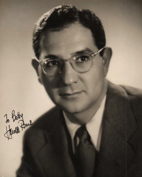 Portrait of Harold Rome