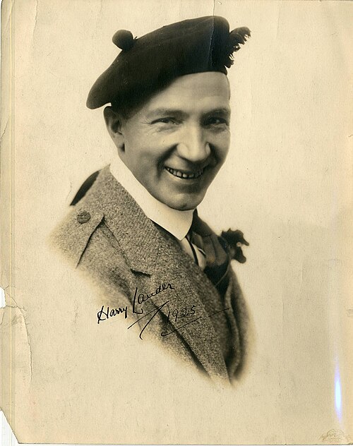 Portrait of Harry Lauder