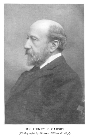 Portrait of Henry Robert Gadsby