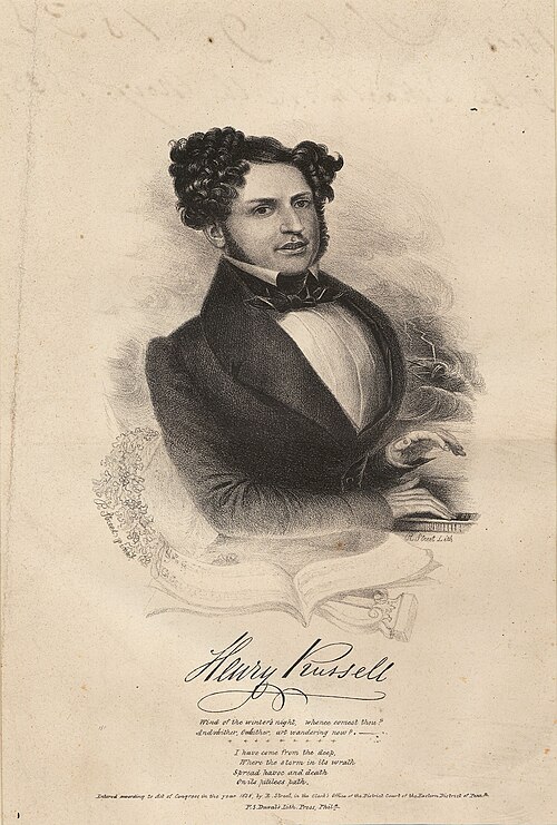 Portrait of Henry Russell