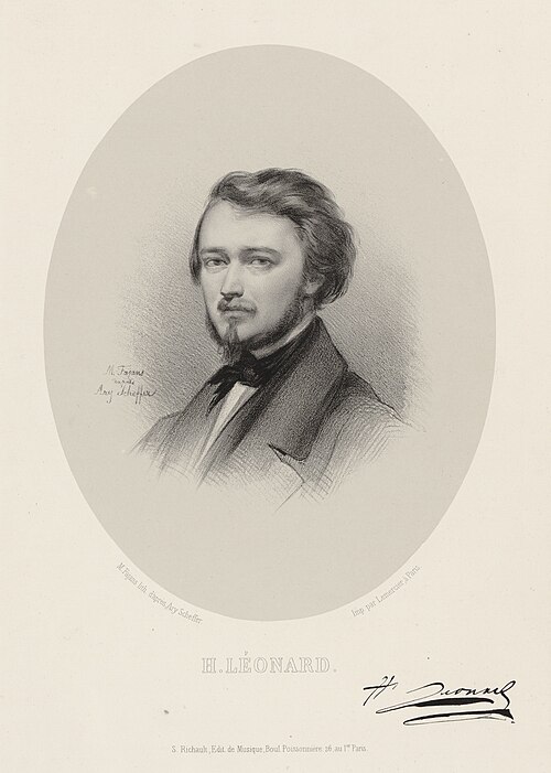 Portrait of Hubert Léonard
