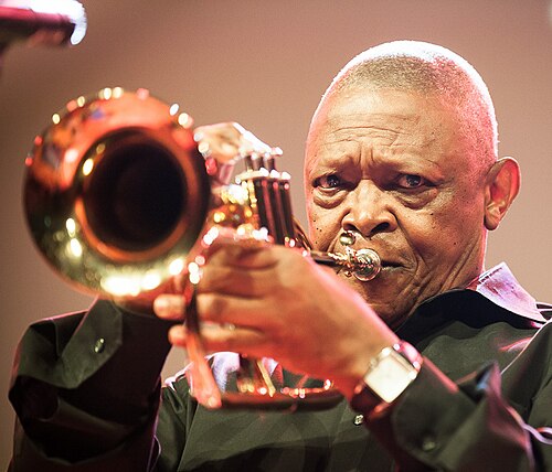 Portrait of Hugh Masekela