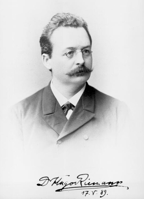 Portrait of Hugo Riemann