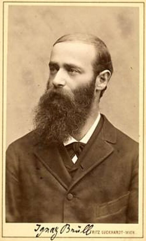 Portrait of Ignaz Brüll