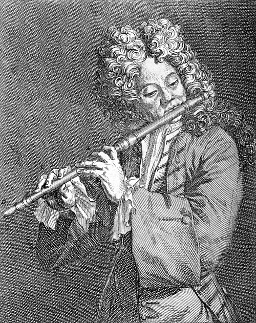 Portrait of Jacques Hotteterre
