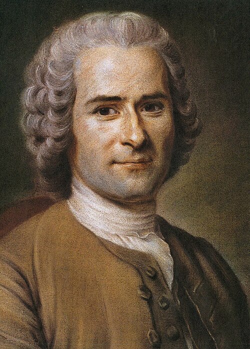 Portrait of Jean Jacques Rousseau
