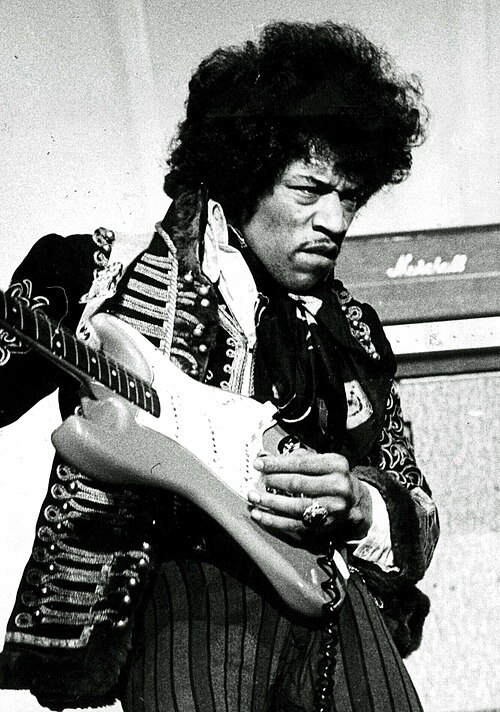 Portrait of Jimi Hendrix