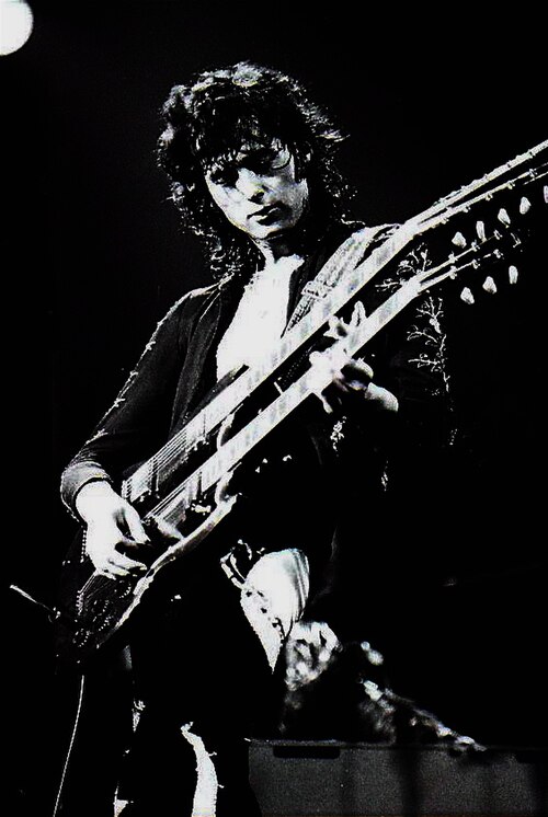 Portrait of Jimmy Page
