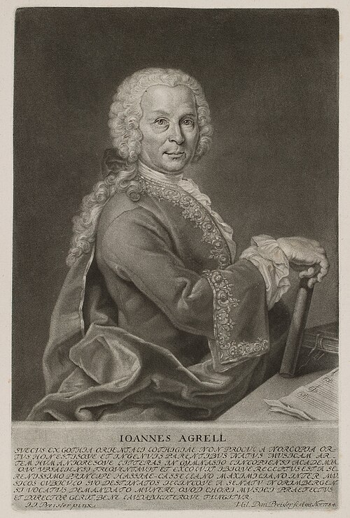 Portrait of Johan Agrell